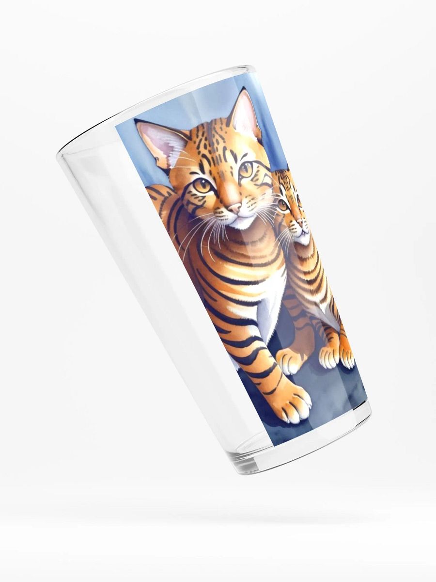 Bengal Cat Tandem Shaker Glass product image (4)