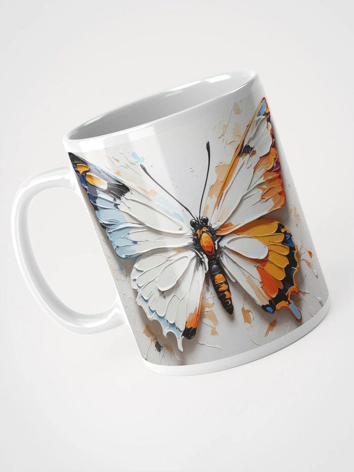 Radiant Butterfly White Glossy Mug product image (2)