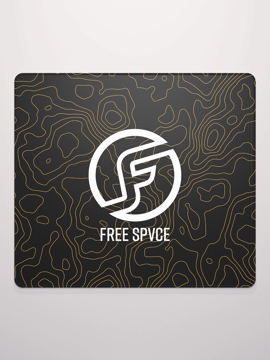 Topographic Black & Gold Mousepad product image (4)