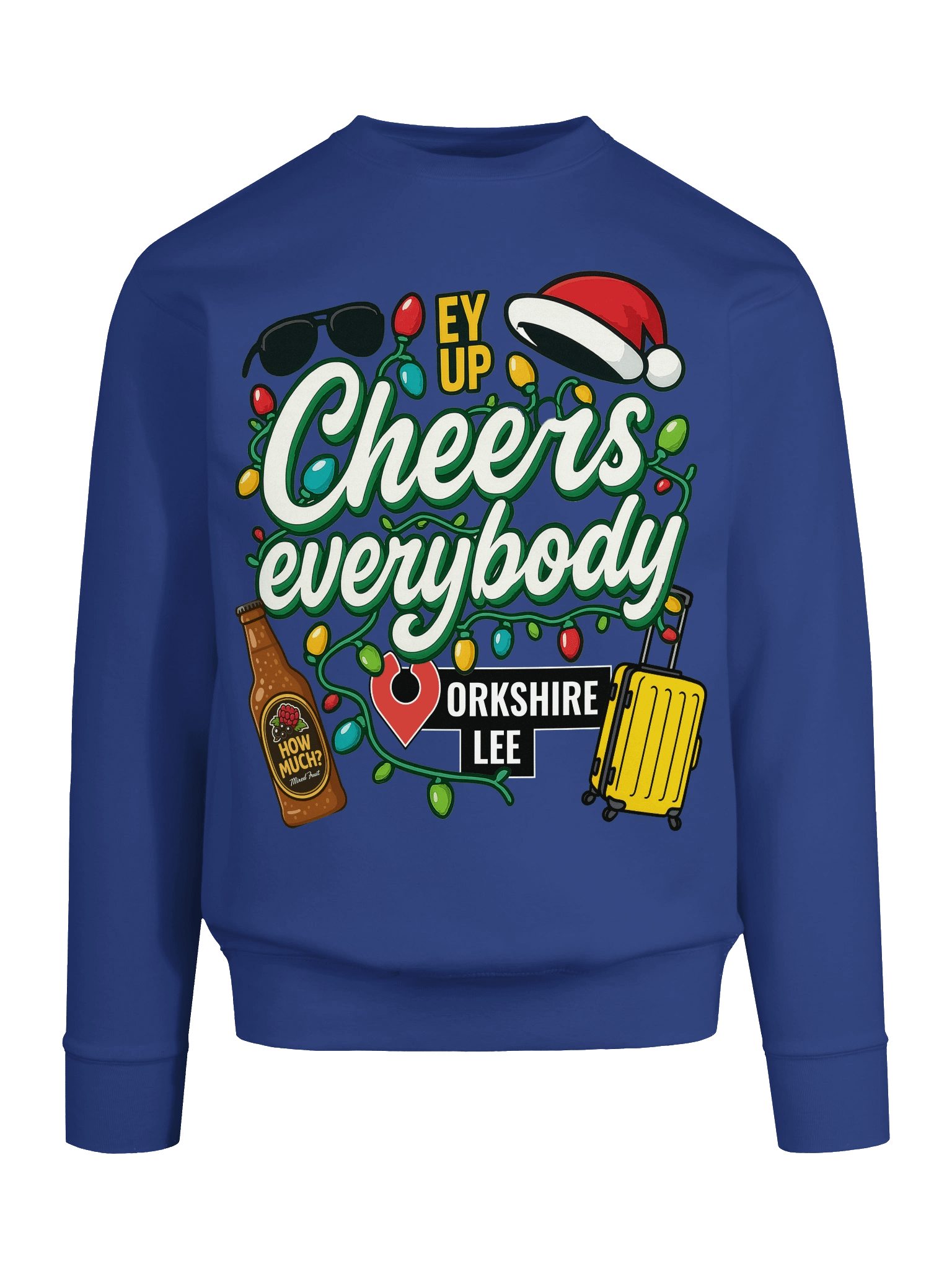 Festive Cheers Everybody Premium Sweatshirt product image (44)