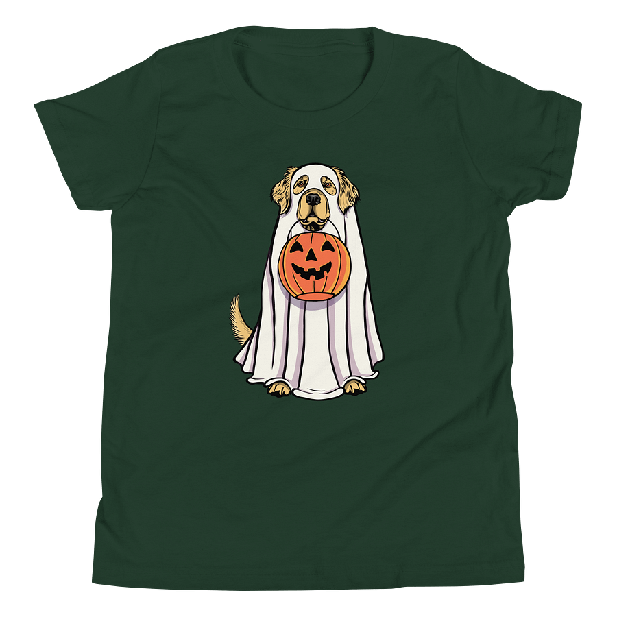 Halloween Golden Retriever Youth T-Shirt product image (16)