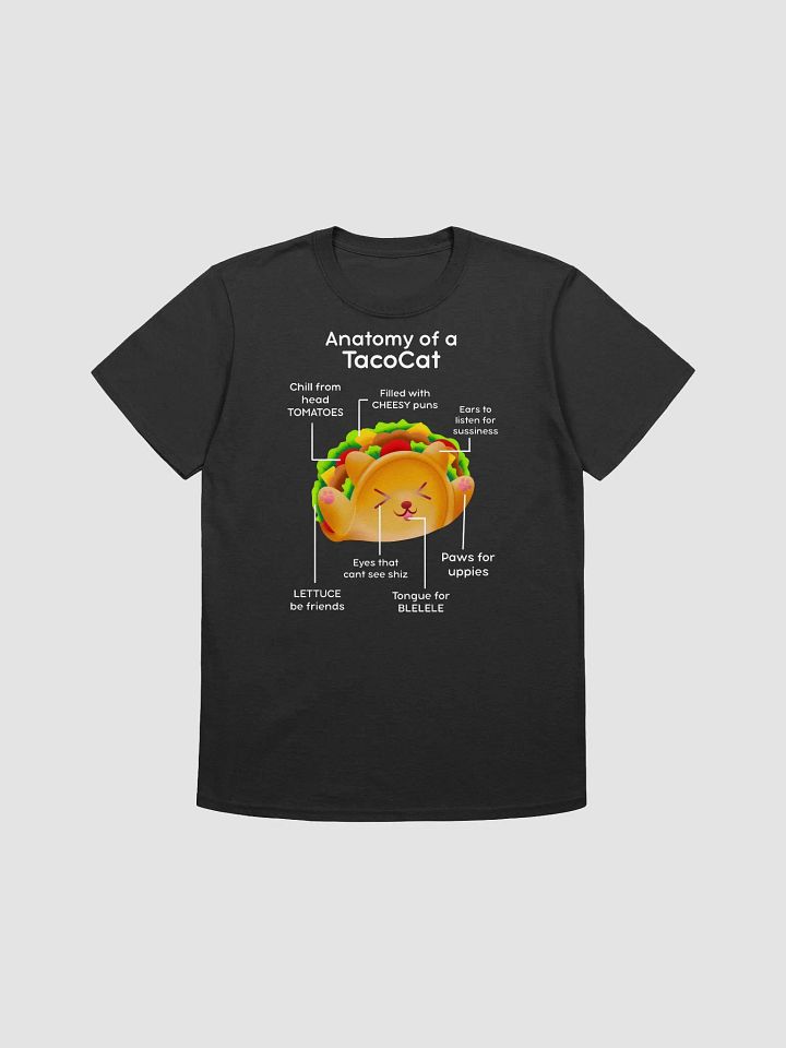 TacoCat Anatomy Gilan Unisex Softstyle T-Shirt product image (1)