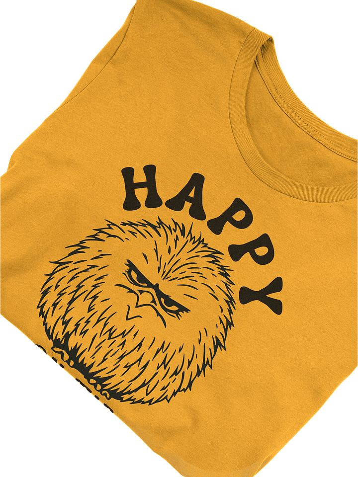 Funny Grumpy Kiwi T-Shirt, Happy on the Inside Sarcastic Tee, Bird Lover Gift, Moody Animal Graphic Shirt, Unisex Funny Wildlife T-shirt product image (2)