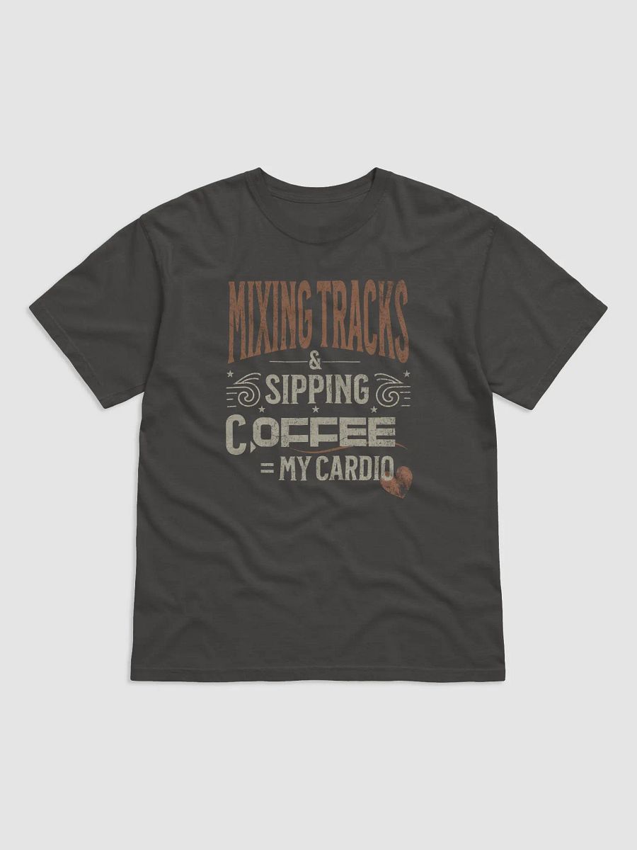 Mixing Tracks and Sipping Coffee: Music Producers Gift Tee product image (1)