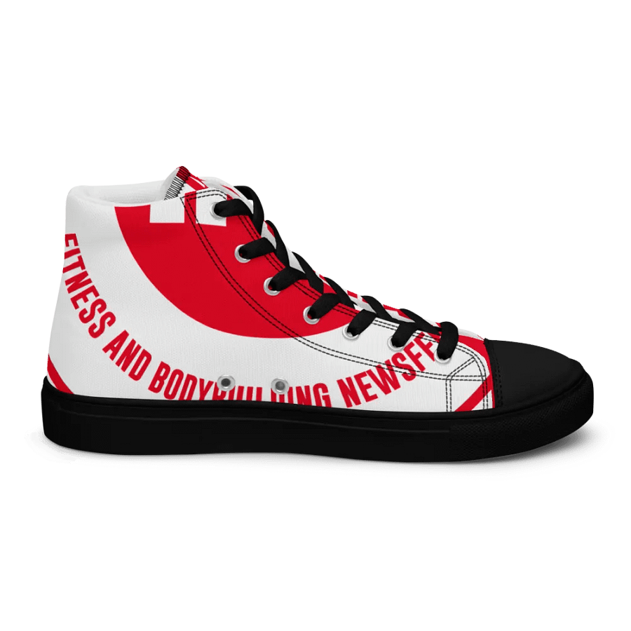IFBNewsfeed.Org's Men's High Top Canvas Shoes product image (8)