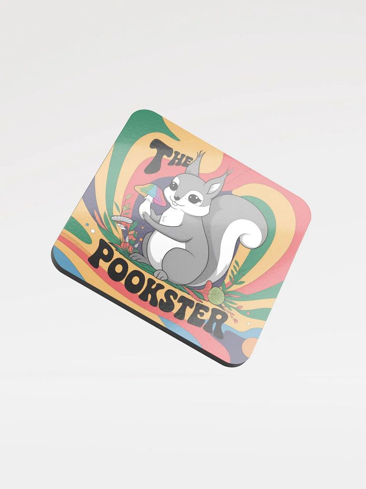 Coaster or micro art piece: Psychedelic 60s "the pookster" product image (1)