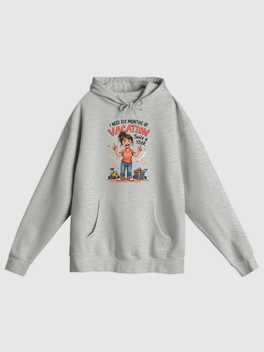 Six Months Vacation 2x Year Premium Hoodie product image (2)