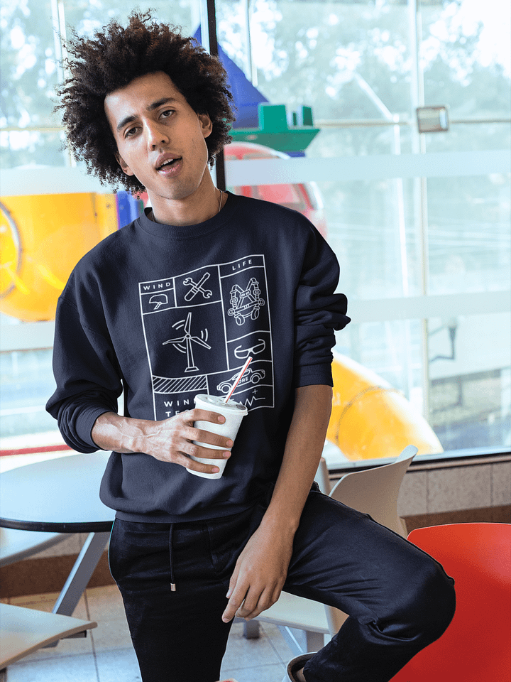 Wind Turbine Tech Sweatshirt product image (2)