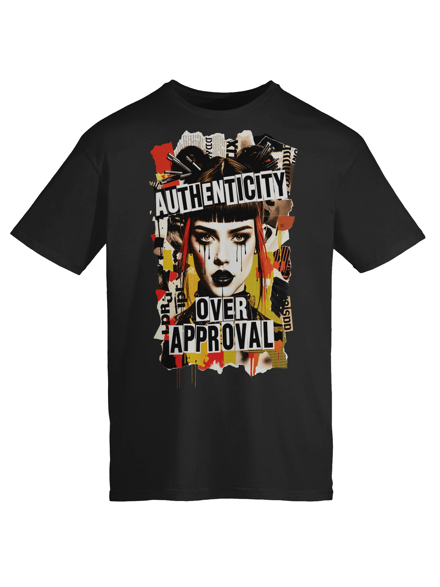 Authenticity Over Approval Grunge Punk Collage Riot Grrrl Aesthetic product image (74)