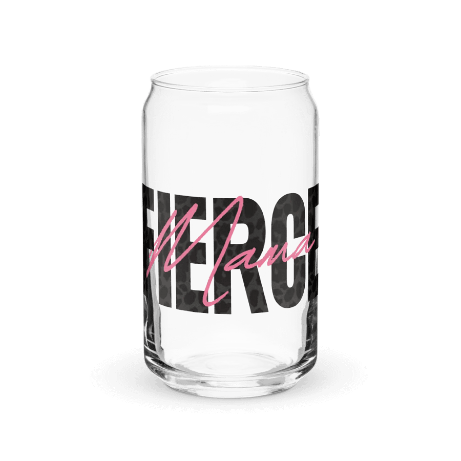 Fierce Mama Can-Shaped Glass product image (1)