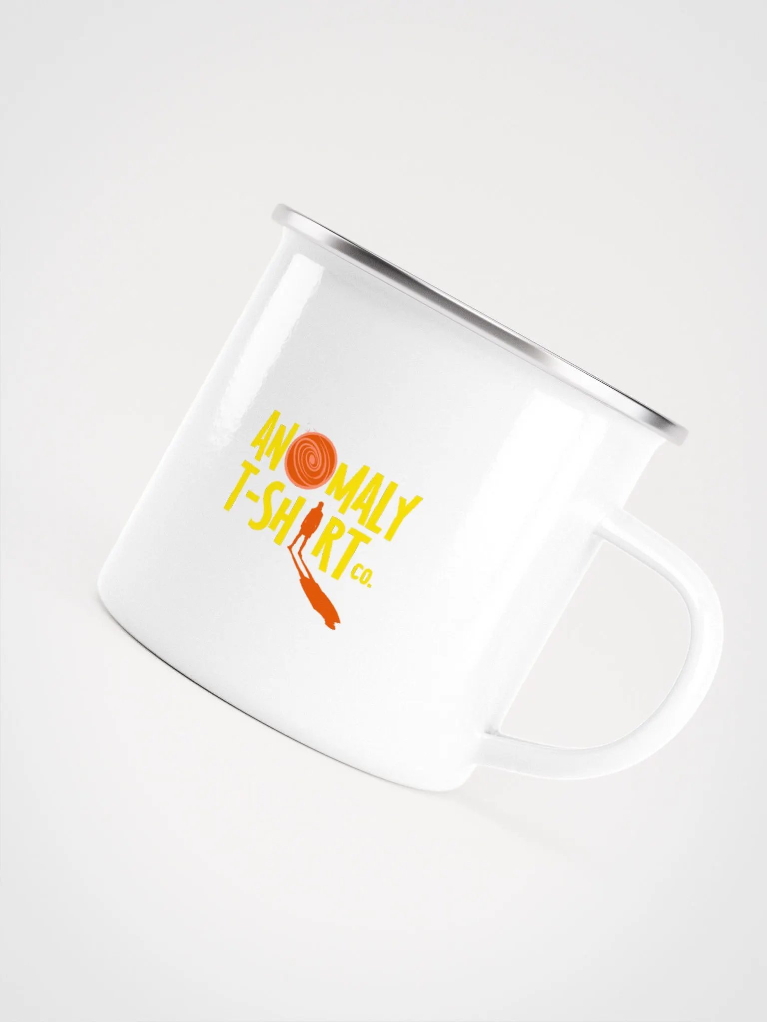 Skinwalker UFO Abduction Enamel Mug product image (2)