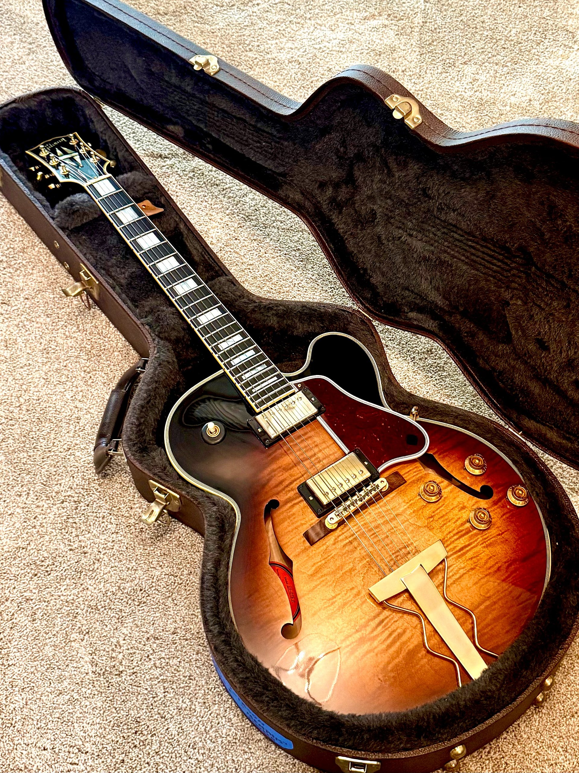 2016 Gibson ES-275F Memphis "FIGURED TOBACCO BURST" + OHSC product image (2)
