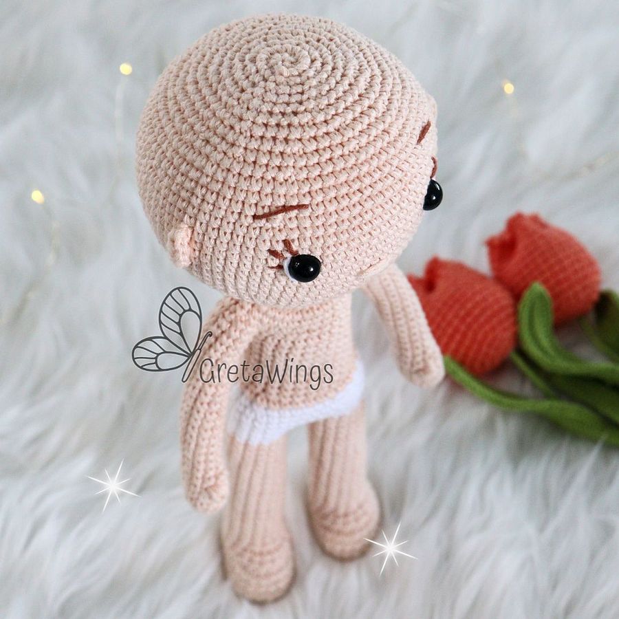 Base body for doll Amigurumis Pattern Version 2 (digital download) product image (4)