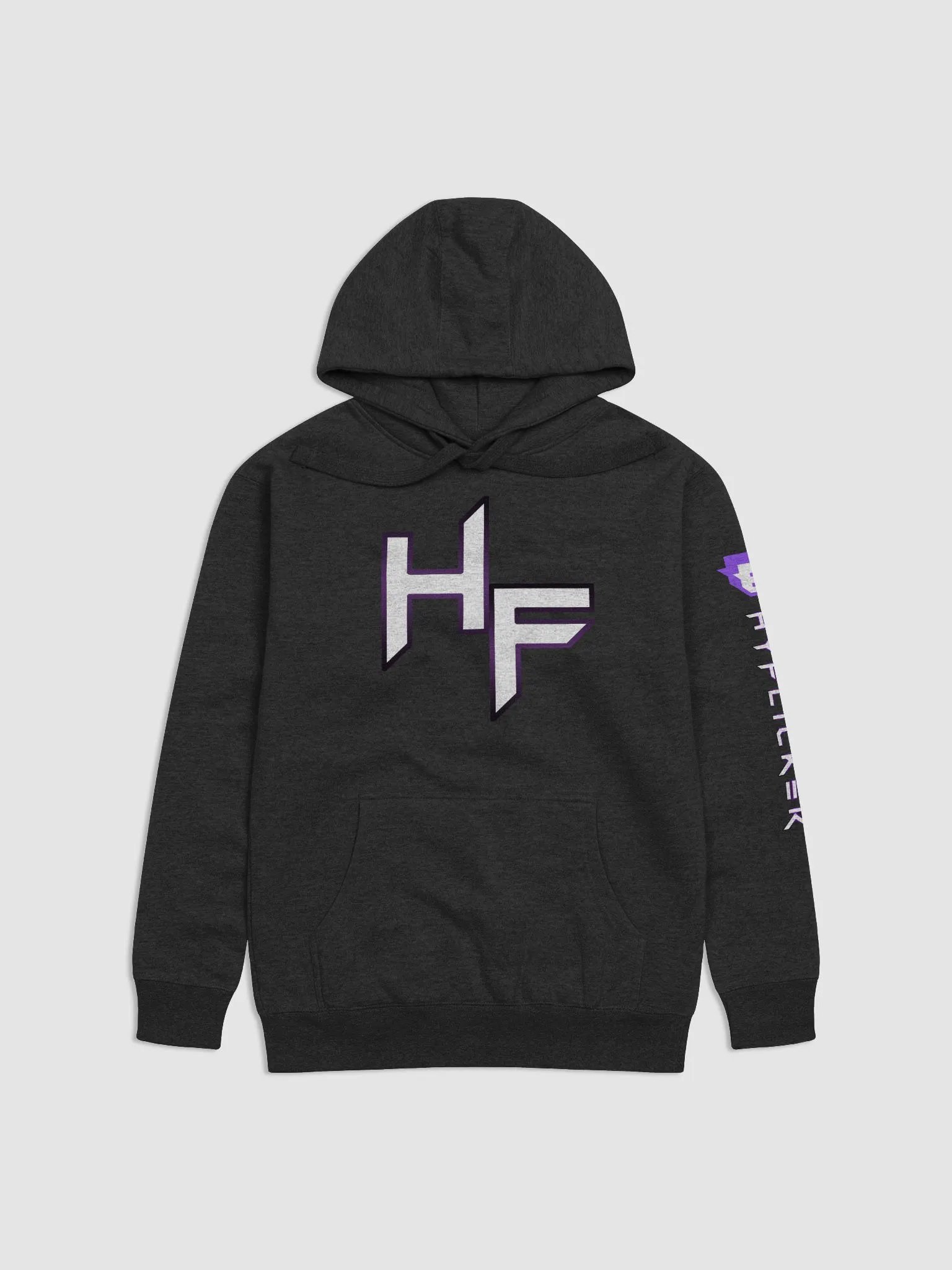 HF Hoodie with HyFlicker Twitch Branding product image (1)