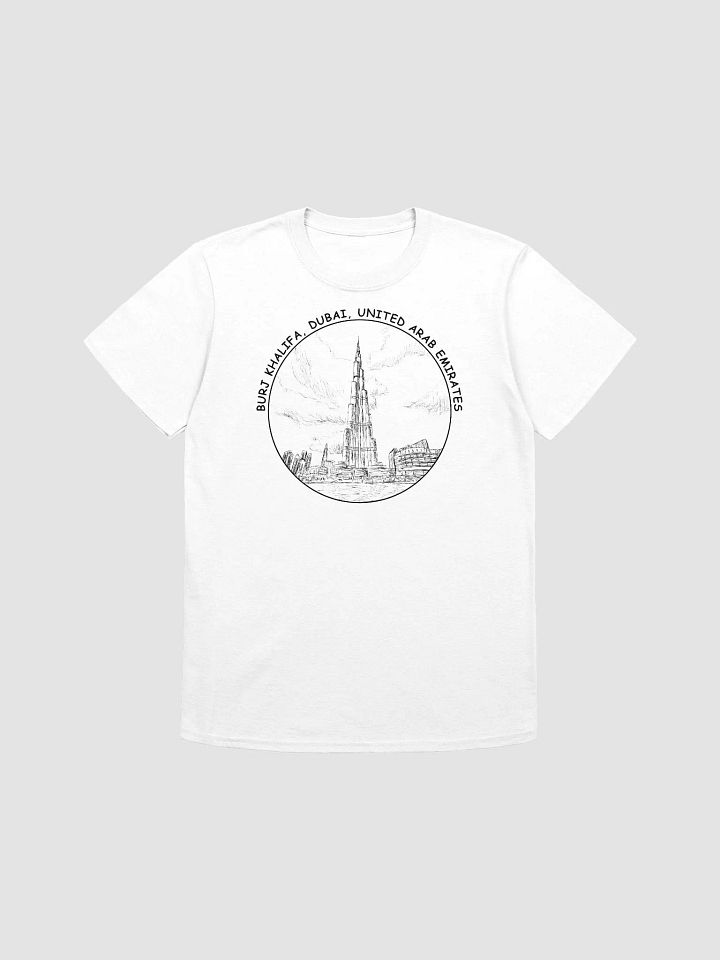 Burj Khalifa Tower Dubai Skyline Cityscape T-Shirt product image (2)
