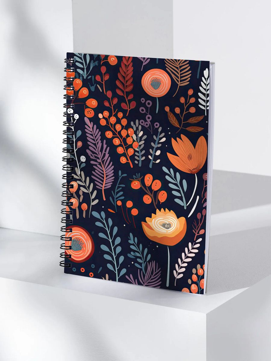 Autumn Bloom Spiral Journal product image (4)