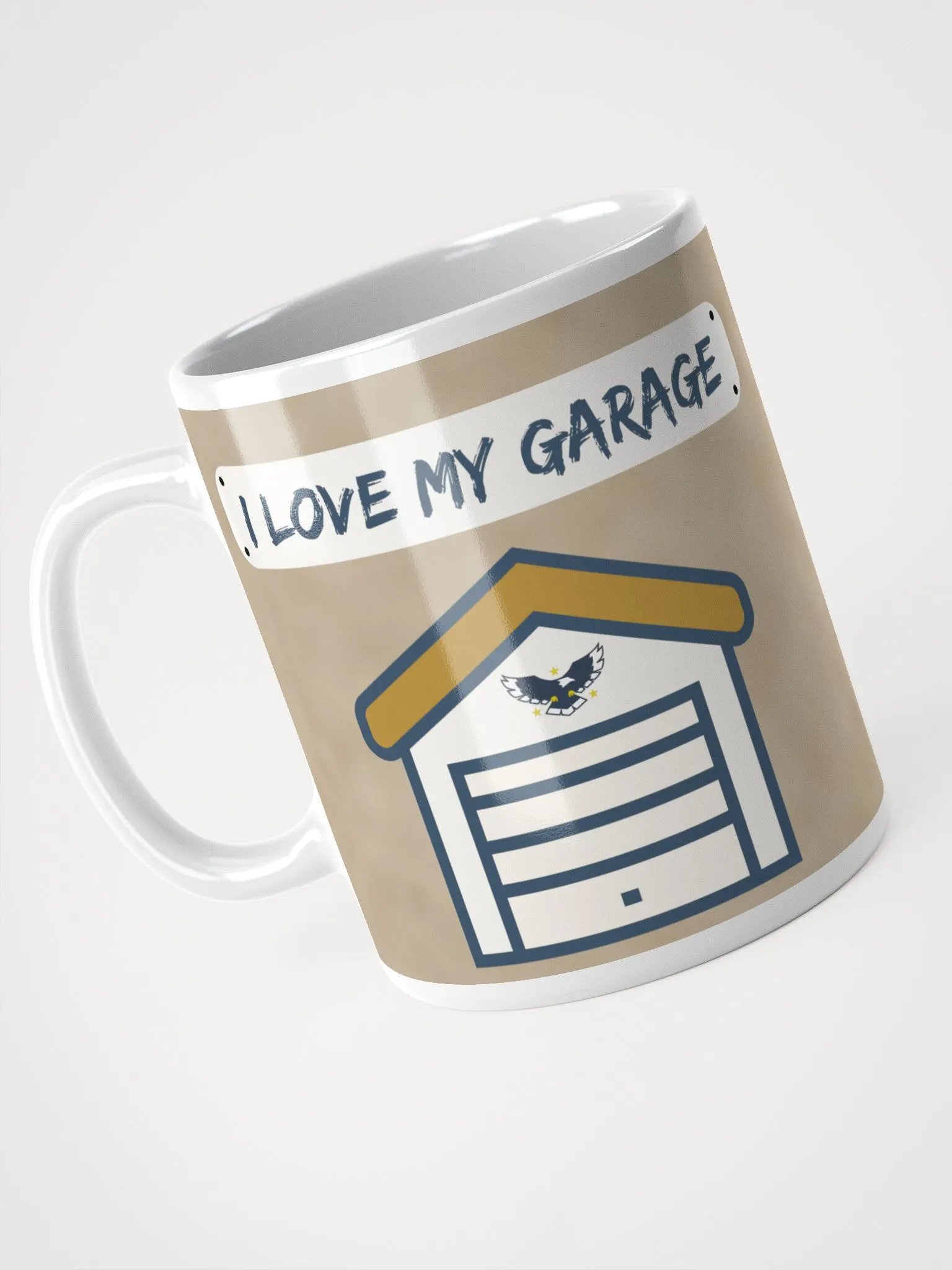 I Love My Garage - mug - white - oak product image (1)