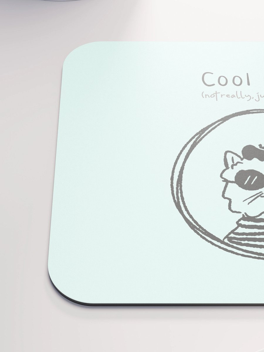 Dilated Cool Cat Mouse Pad product image (6)