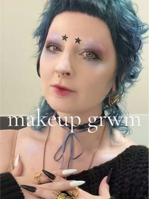 Fairy clown makeup with @Black Moon Cosmetics Cats Meow palette 🧚🏻‍♀️ also used: Moonlighter shades Jellyfish, Dragonfish, Catshark and Squid, and lipstick Elm St. 🥰 #makeup #makeupartist #makeuplook #makeuphacks #makeuproutine #grwm #makeuptransformation #altmakeup #whimsigoth 