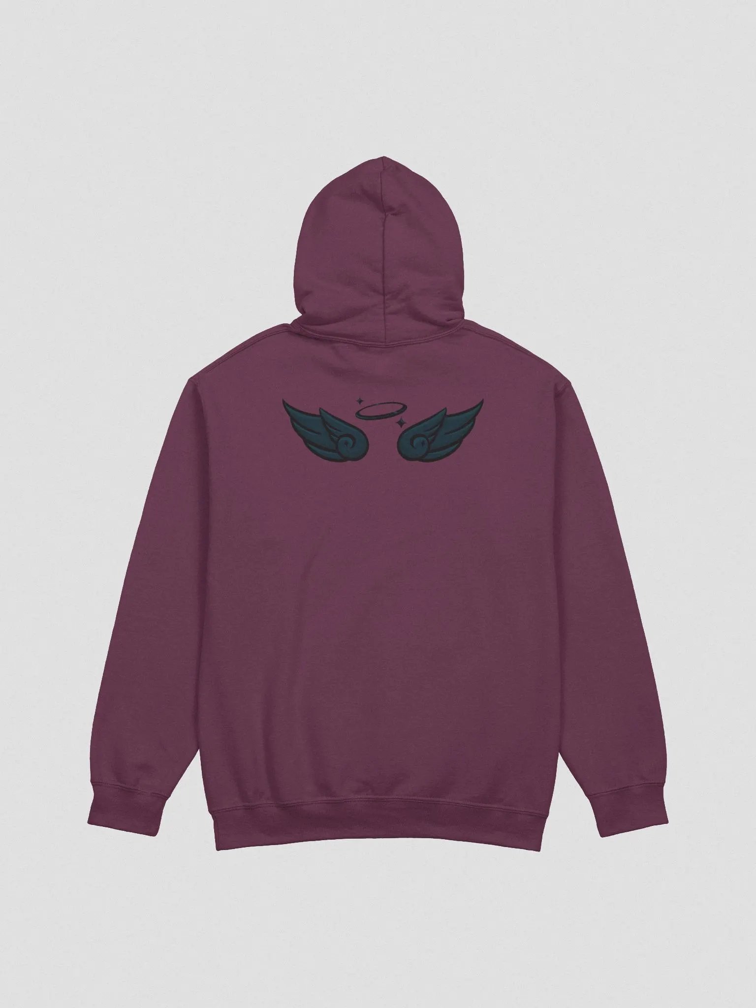 I'm No Angel Hoodie (Black text) product image (3)