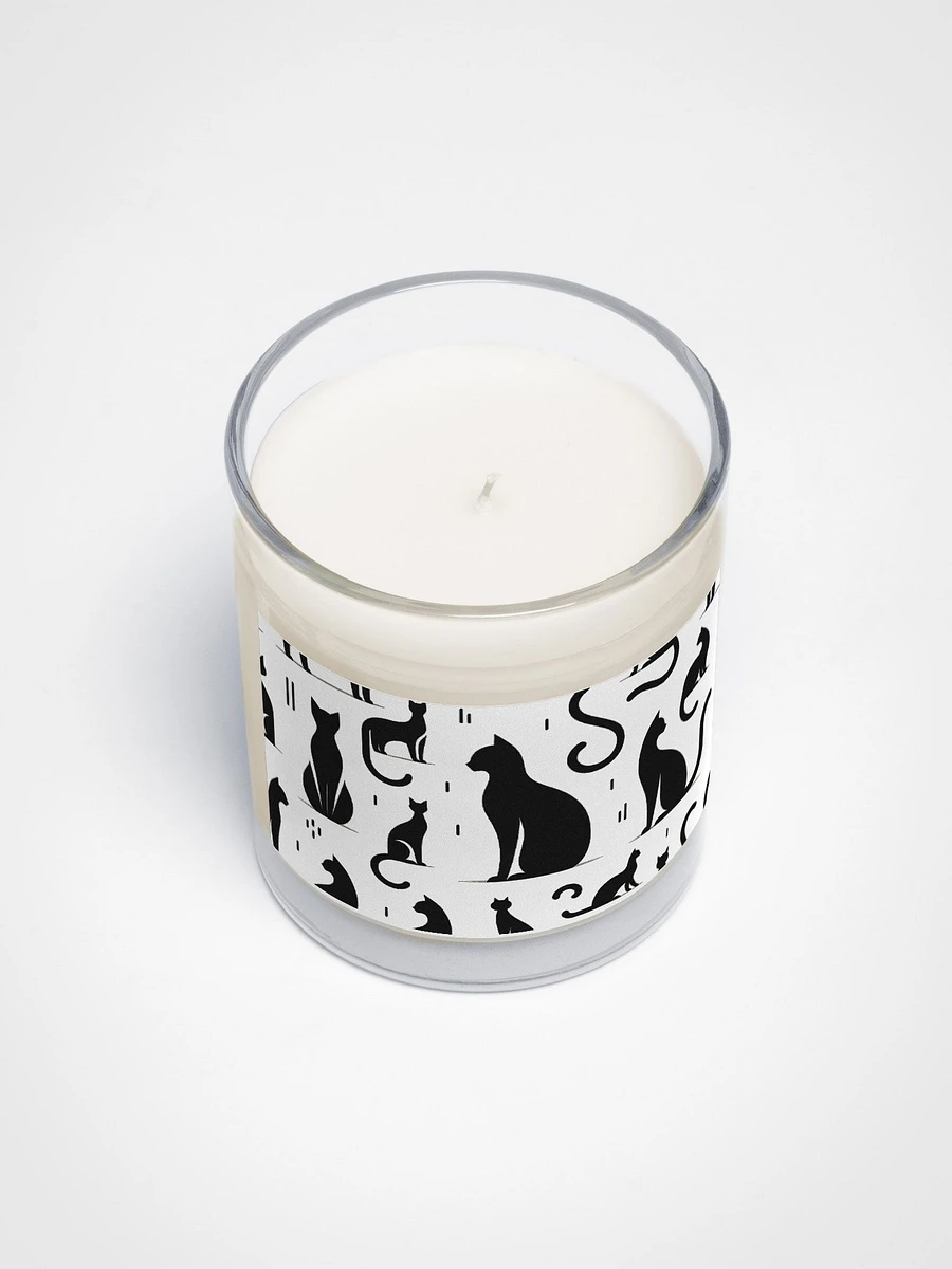 Soy Wax Candle In A Clear Glass Jar product image (3)