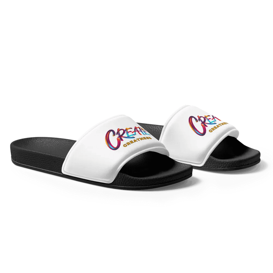 Create Greatness Women's Slides product image (2)