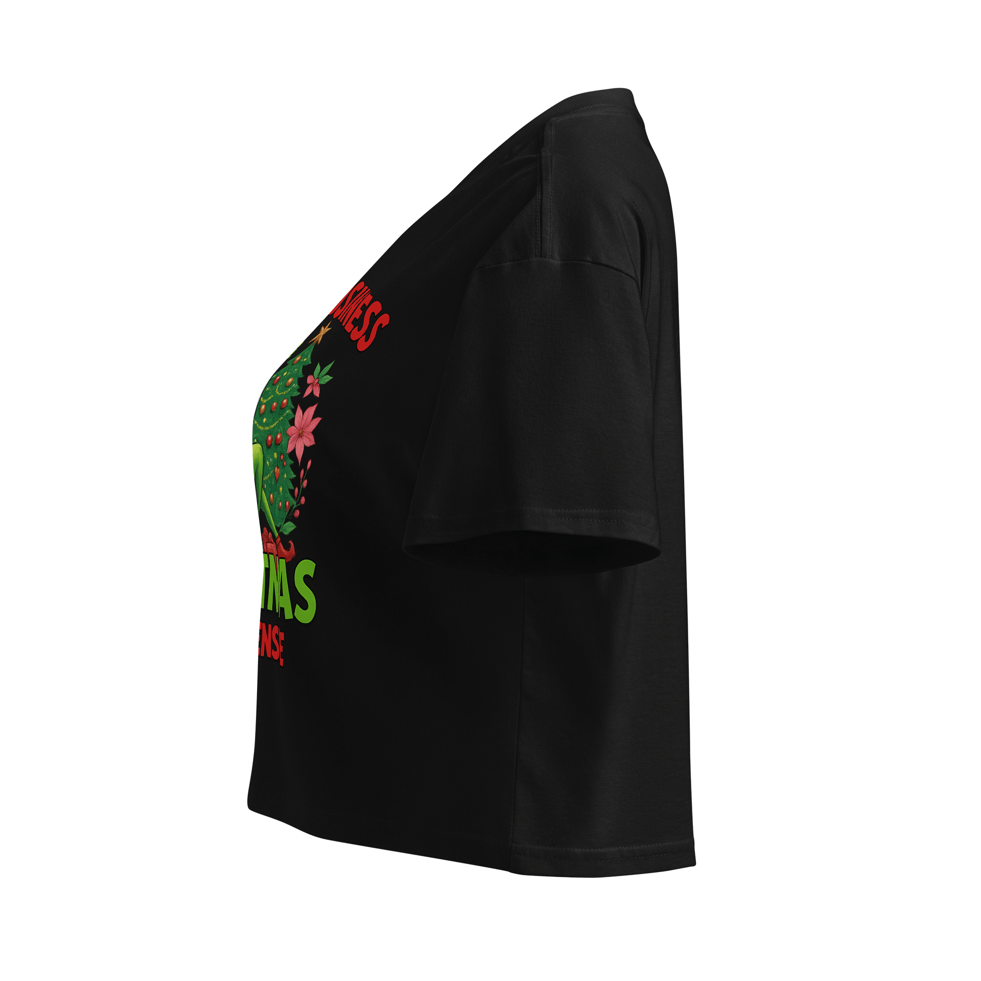 Grinchy Christmas Crop Top product image (8)