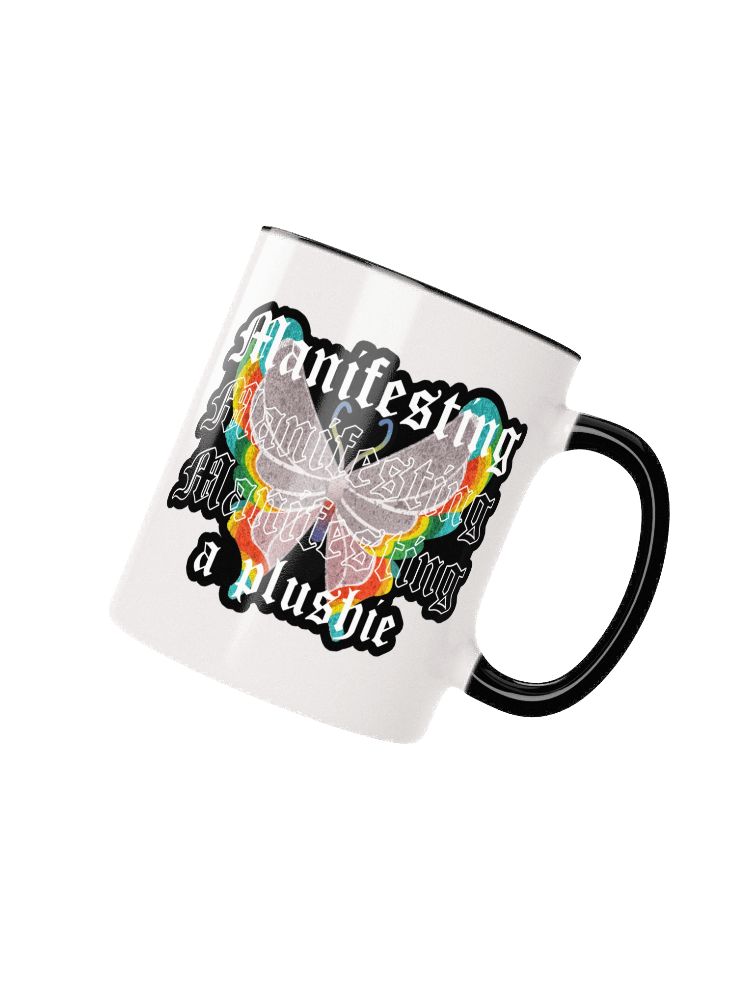 Manifesting a Plushie Mug - Grunge Butterfly Edition product image (2)