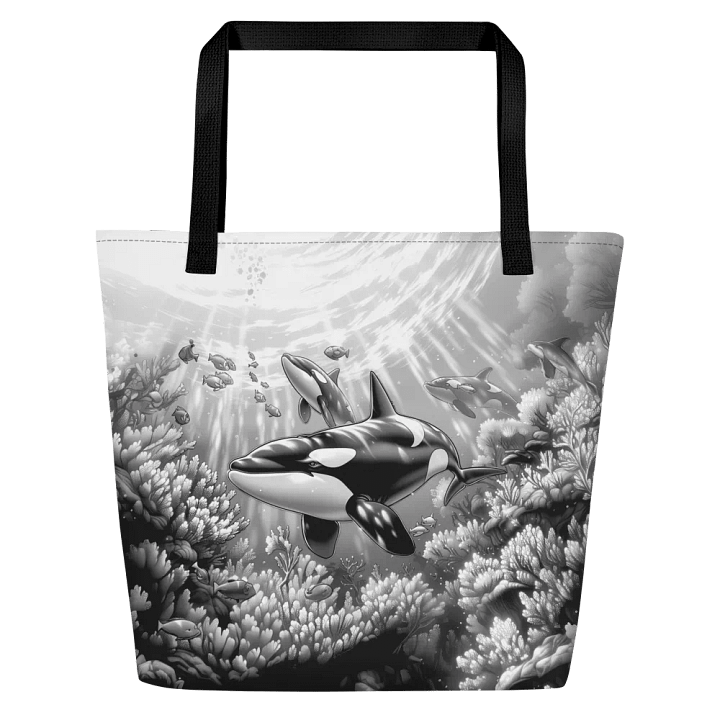 Orca Whale Tote Bag product image (1)