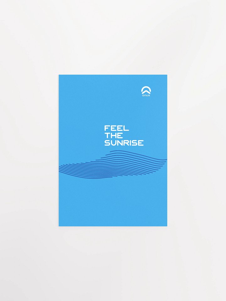 Onux - Gen1 - Poster - B | Feel the sunrise product image (2)