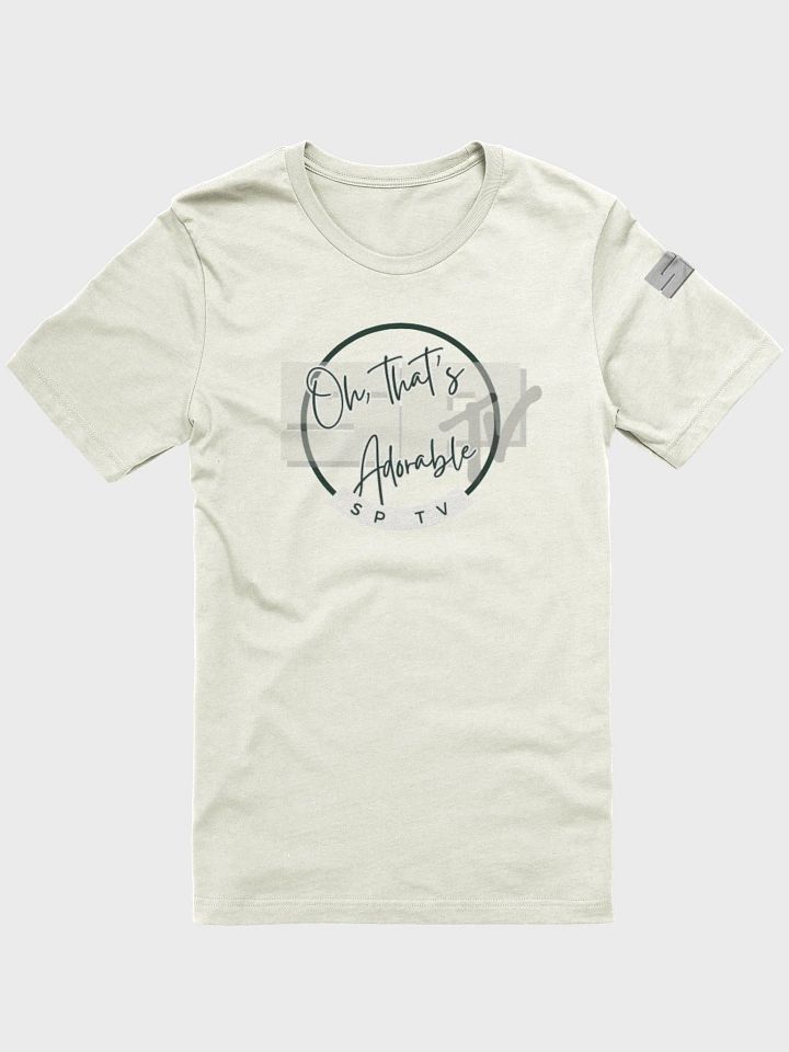 That's Adorable. Circle - logo on sleeve - shirt LIGHT colors product image (6)