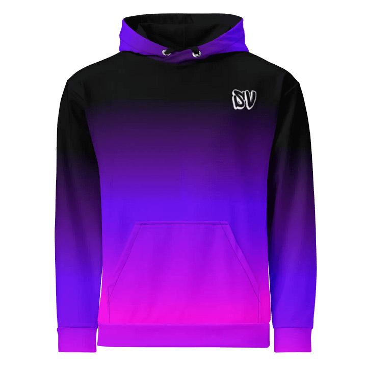 STRAIGHT VIBIN NEON COLOR FADE STYLE OBITO HOODIE product image (1)
