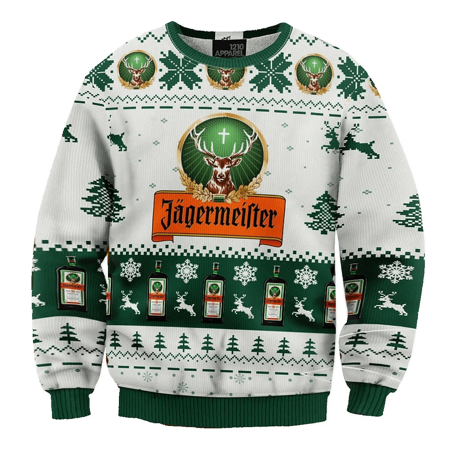 Hanorac unisex Jagermeister Negroni Print Fun de Crăciun product image (1)