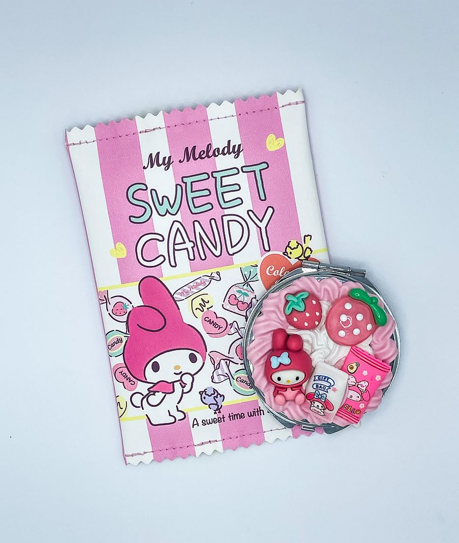 Custom Made Decoden Compact Mirror + Pouch product image (3)