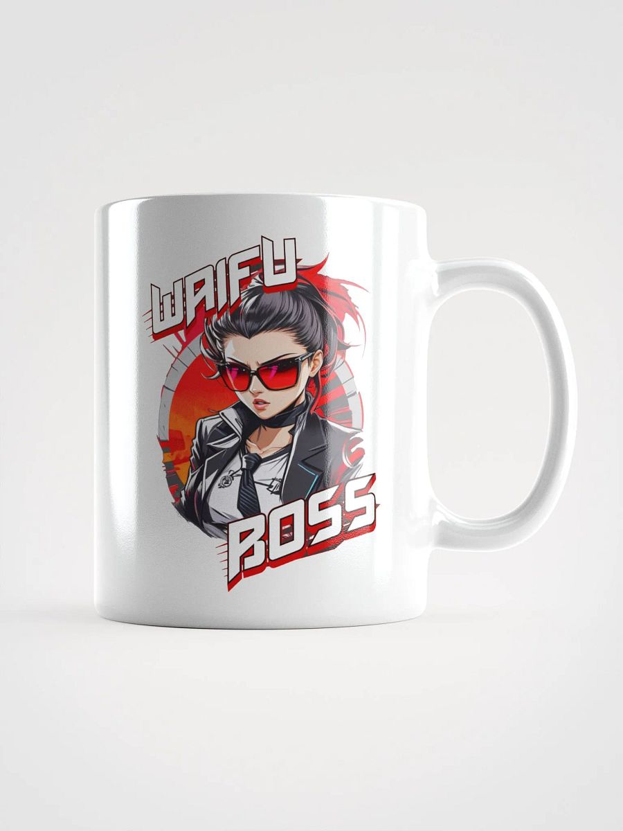 Waifu Boss Coffee or Soup Mug - 11 oz - 15 oz - 20 oz - v1 product image (1)