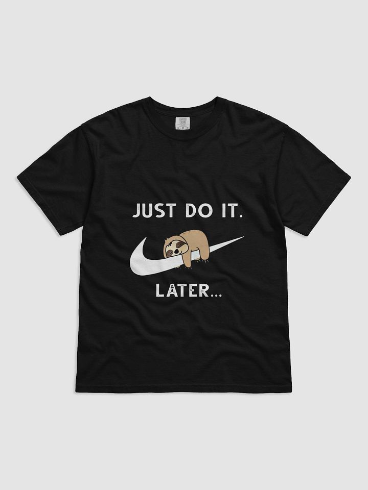 Sloth's Motto Comfort Tee product image (1)