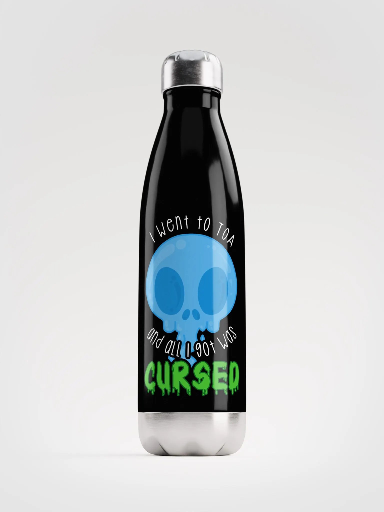 All I Got Was Cursed - Mage - Water Bottle [Stainless Steel] product image (1)