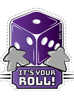 New It's Your Roll Logo Die Cut sticker product image (1)