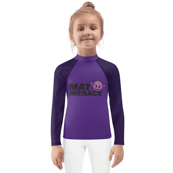 Kid Purple Rash Guard product image (1)