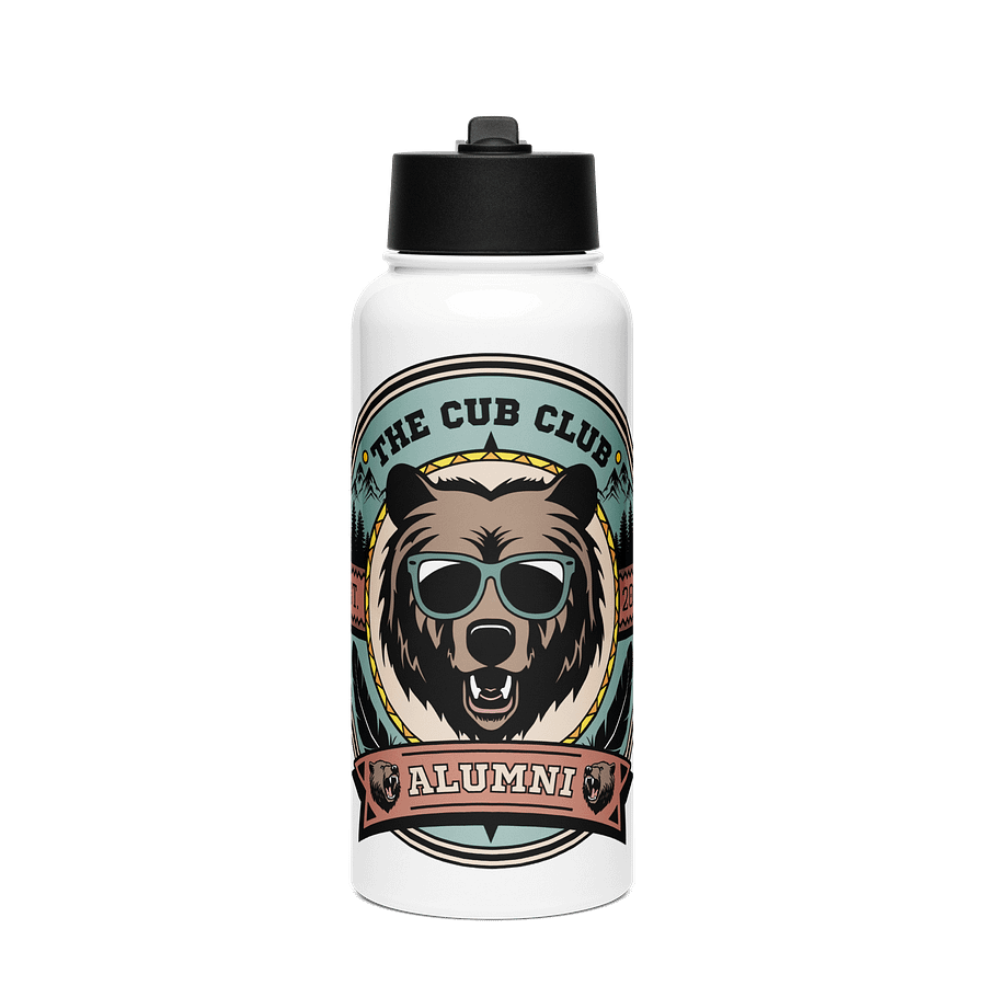 The Cub Club Alumni Stainless Steel Bottle product image (1)