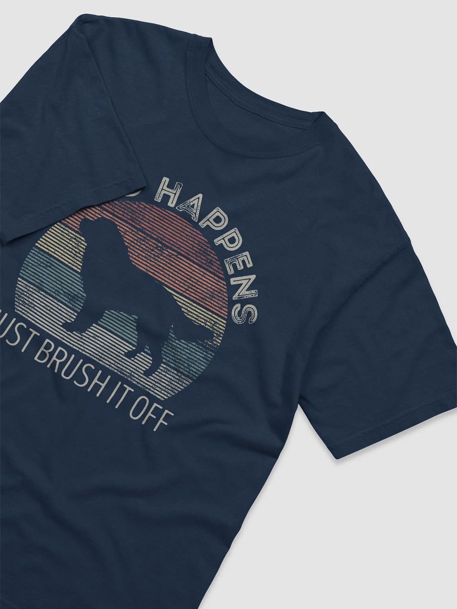 Shed Happens Bernese Mountain Dog Tee | Funny Retro-Vintage Sunset T-Shirt for Berner Owners product image (13)