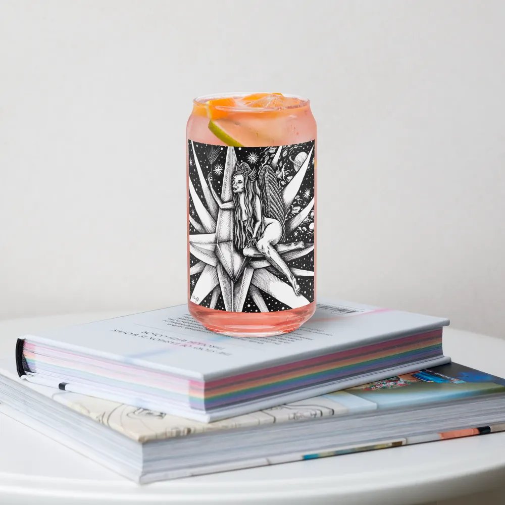 Virgo Zodiac Can-Shaped Glass product image (6)