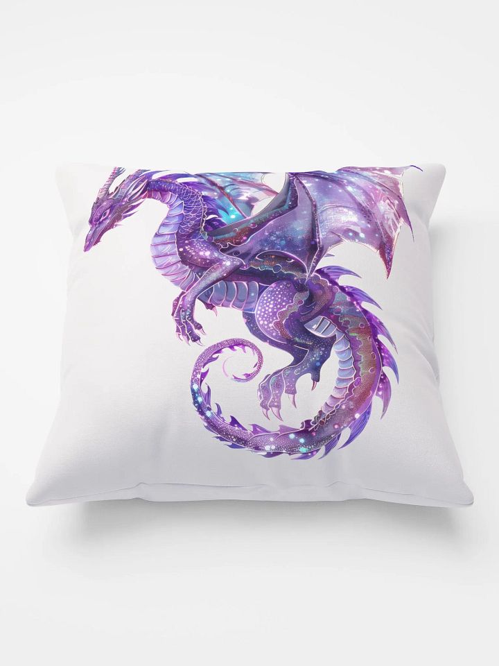 Mythical Glow Dragon Print Pillow product image (2)