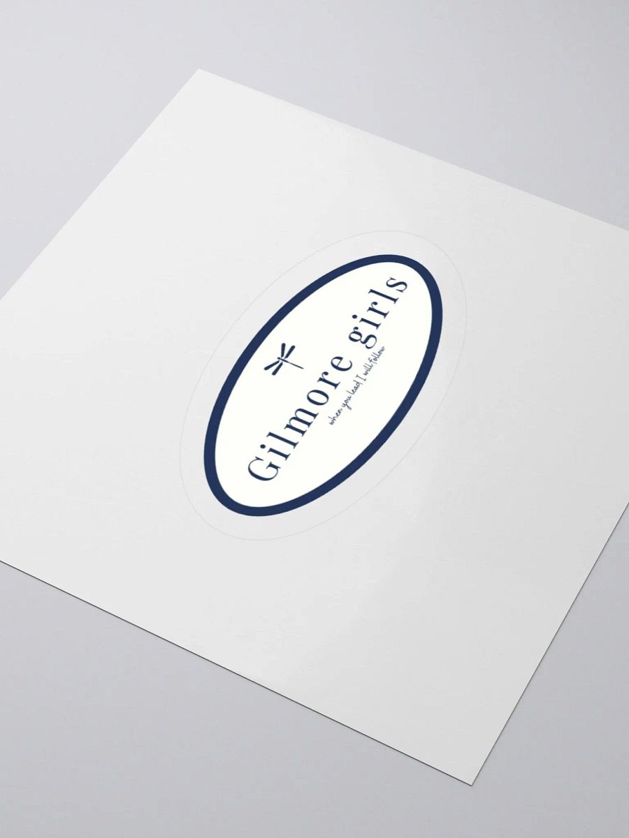 Gilmore Girls Oval Sticker product image (3)
