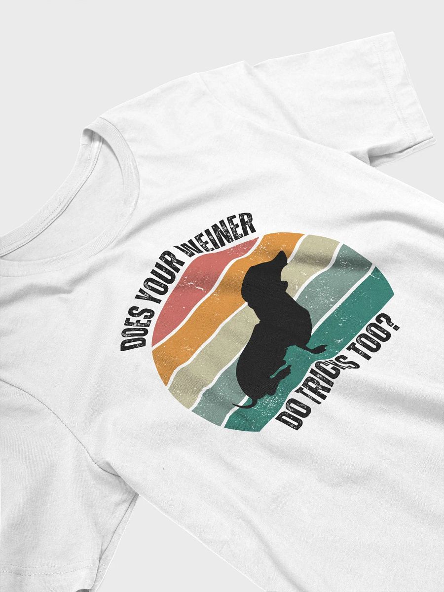 Retro Dog Silhouette T-Shirt Weiner Dog Dachshund product image (14)