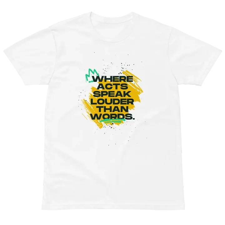 WHERE ACTS SPEAK LOUDER THAN WORDS product image (2)