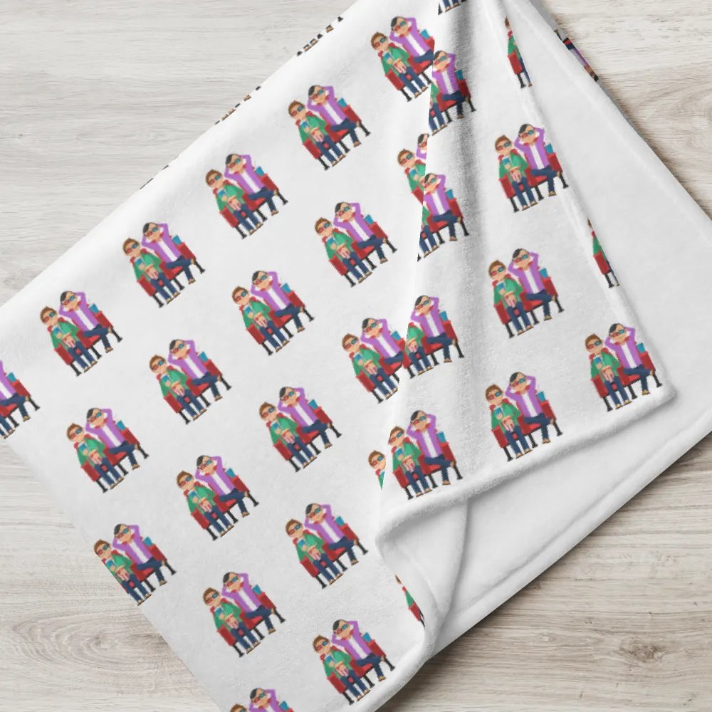 The Movie Minute Men Podcast Logo Throw Blanket product image (17)