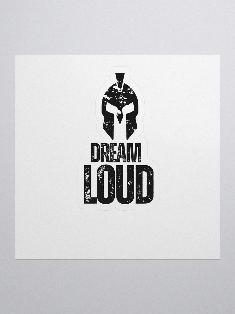 Dream Loud - Helmet - Sticker product image (1)