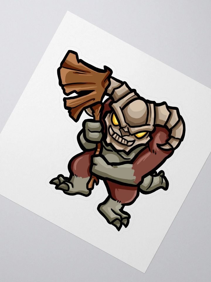 Taurus Demon Chibi Sticker product image (4)