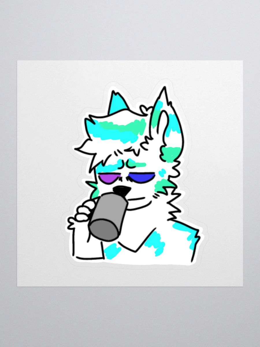 Fisk Coffee Sticker product image (2)
